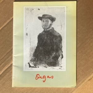 Degas Art Book with Yellow Cover